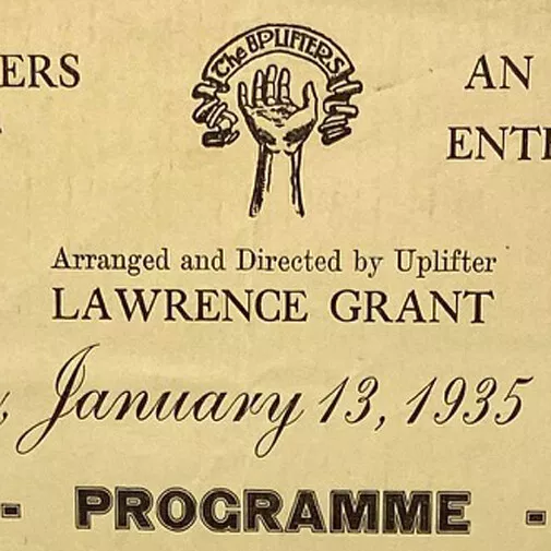 Vintage 1935 Uplifter Lawrence Grant Buying Gun Henry Grattan Program Programme