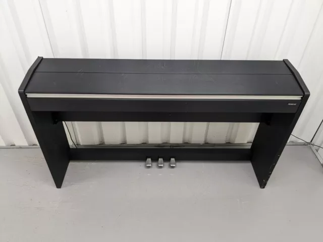 Roland F-110 compact slim size Digital Piano in black  stock # 24129 2
