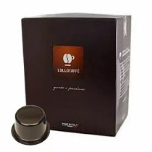 80 Capsule Cialde Caffe' Lollo Compatibili Lavazza Firma Miscela Nero