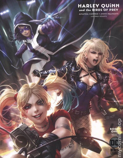Harley Quinn and The Birds of Prey 1B Chew Variant VF/NM 9.0 2020 Stock Image