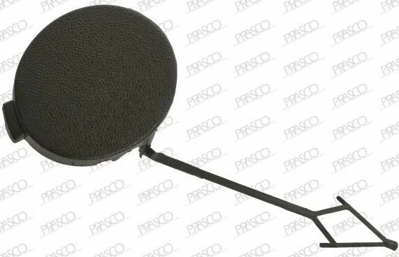 Protector De Remolque Para Parachoques Delantero Ford Fiesta 2008-2012 - 2 Piezas, Número De Referencia 1532222, Plástico Negro