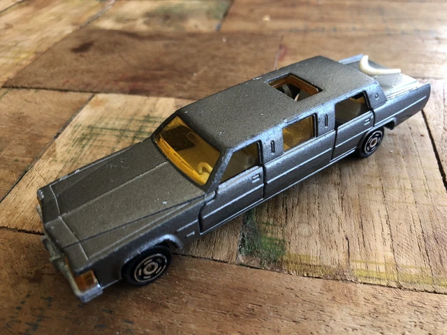 Vintage Majorette Limousine Voiture Grise 1/58 No 339