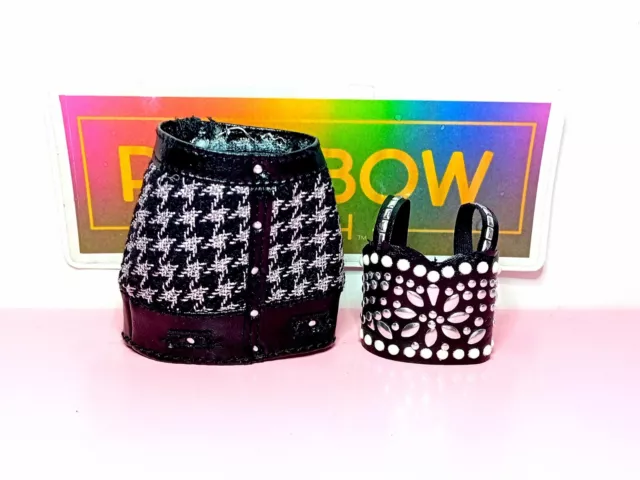 RAINBOW HIGH Doll Bundle#91💥 Shadow SHANELLE ONYX 💥Clothes MATCHING CHECK LIST