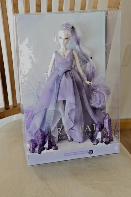 Barbie Signature Fantasy Collection - Poupée Amethyst Crystal - Édition Limitée - NEUVE
