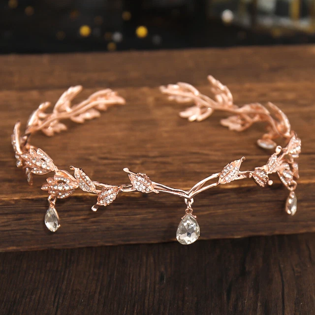 Fascia perla principessa matrimonio strass sposa capelli perla tiara cristallo sposa