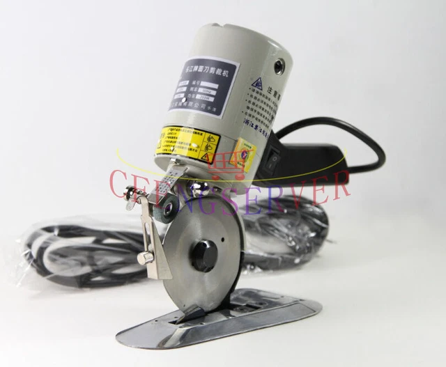 NEW Electric Cloth Cutter Fabric Cutting Machine 90mm Blade 220V