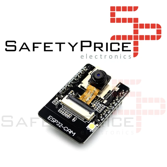 Carte Développement ESP32-CAM Fasizi - WiFi + Bluetooth Avec Caméra OV2640 - Pour Projets IoT