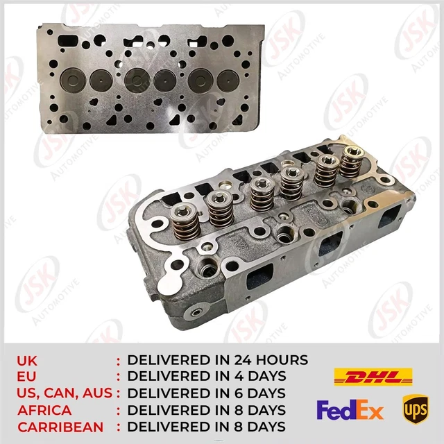 Testa Cilindro Completa Per Kubota D950 - Con Kit Di Ricostruzione, Revisionata - Foto 5