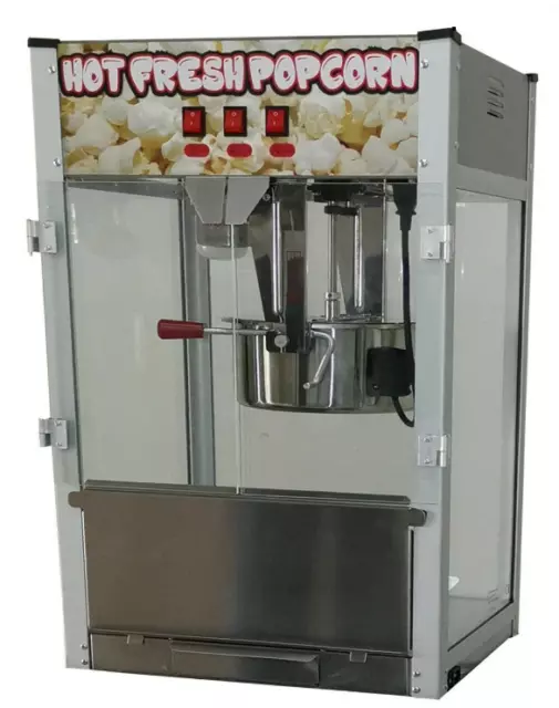 12 OZ Popcorn Machine AC Power Pop Corn Maker Wholesale LARGE Business Party 2