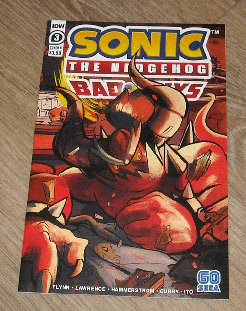 SONIC THE HEDGEHOG Bad Guys #3 Idw Fumetti 2020 Cover B Variante Diana ...