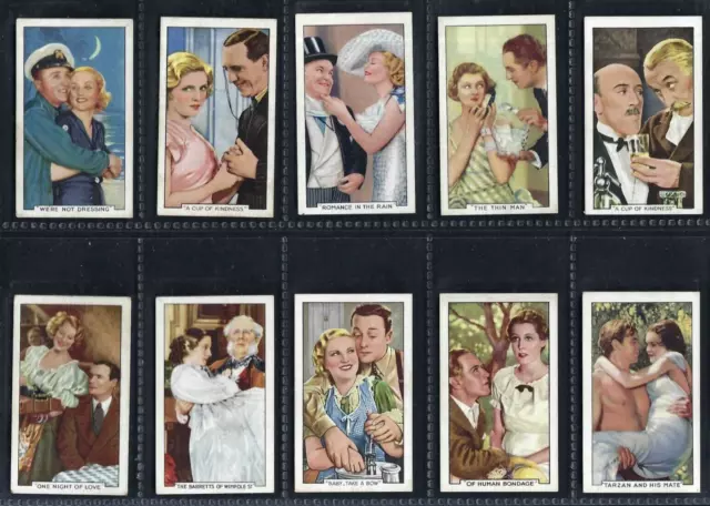 Gallaher - Shots From Famous Films - Full Set Of 48 Cards