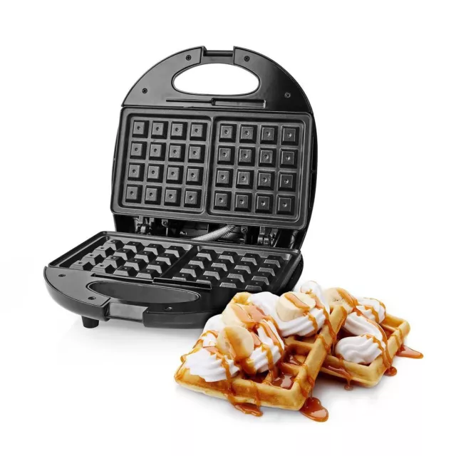 Waffle Maker Cialde del Belgio 750 W Controllo automatico della temperatura