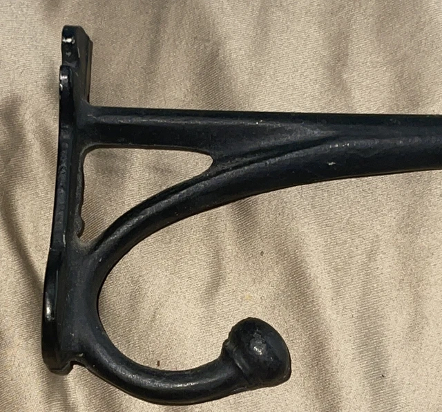 Large Double Hook 9" Acorn Tip Reproduction Bridle Barn Tack Harness Garden 2