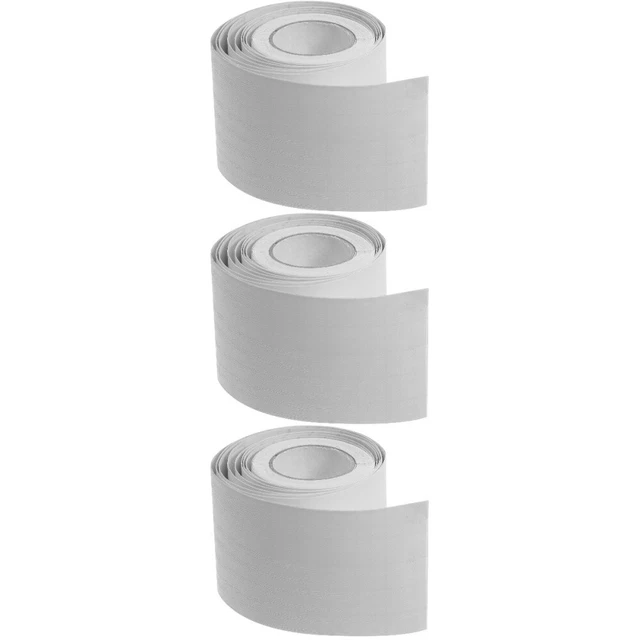 3 pezzi carta da parati backsplash striscia battiscopa autoadesiva