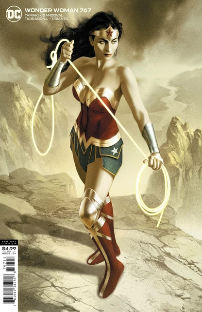 Wonder Woman #767 Cvr B Joshua Middleton Card Stock Var Dc Comics