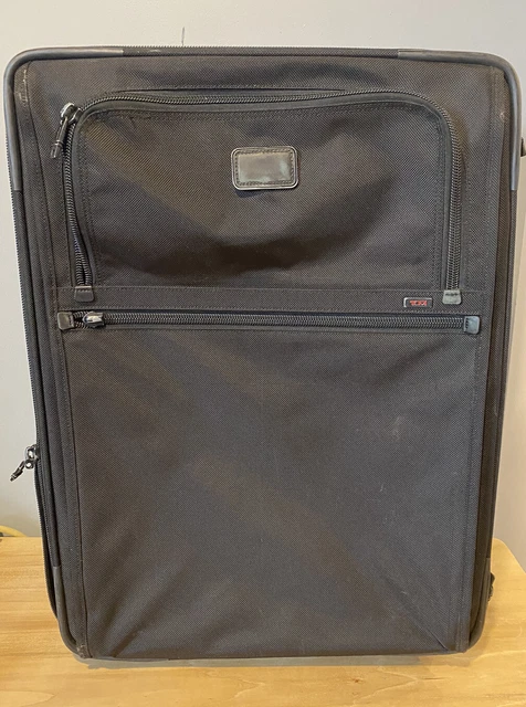 Tumi 22024DH Black Ballistic Nylon Rolling Wheeled 24" Suitcase Luggage Alpha