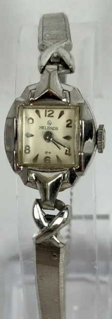 Vintage Helbros Ladies Watch 10kt G.F. Needs New Battery