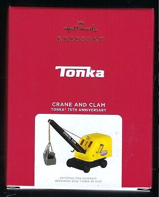 Hallmark 2021 Hasbro Tonka Crane and Clam - 75th Anniversary - Ornament
