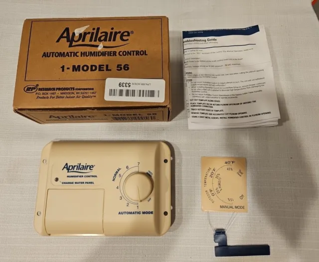 Model 56 Aprilaire OEM Humidistat Automatic Humidifier Control