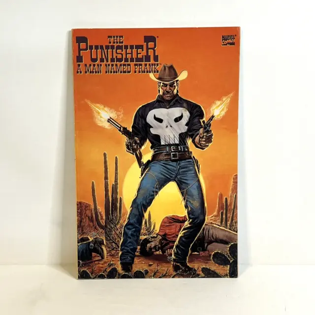 Punisher A Man Named Frank 1994 Marvel One-Shot Trade Paperback (TPB)