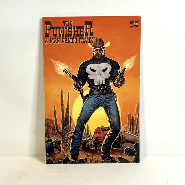 Punisher A Man Named Frank 1994 Marvel One-Shot Trade Paperback (TPB)