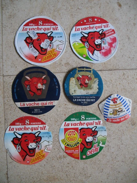 Porte-clés Publicitaire Vintage – Boîte De Fromage Bel Bonbel / La Vache Qui Rit – Années 60