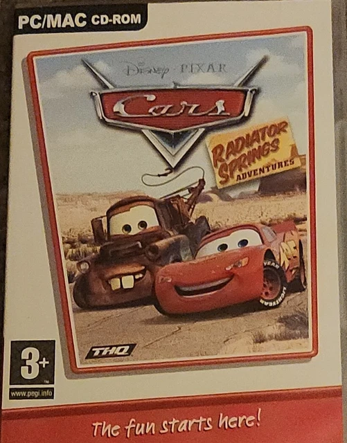 DISNEY / PIXAR : Cars : Radiator Springs Adventures - Pc & Mac Game Vgc ...