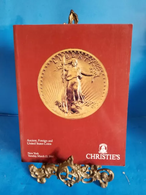 CHRISTIE'S Ancient Foreign And United States Coins Catalog March 13, 1990 - US