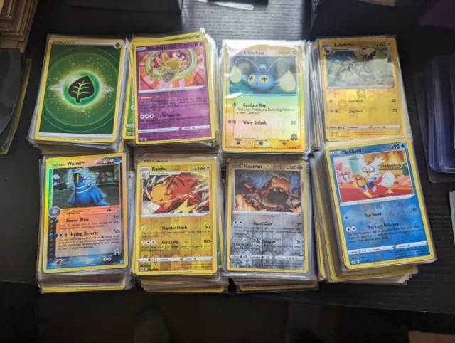 50 Random Pokemon Cards Bulk Lot Bundle - Including Holos/Reverse Holos Bulk