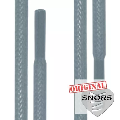 SNORS LACCI ROTONDI CERATI BLU 45-150cm 2-3mm Cotone, cinturino per scarpe