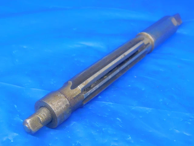 3/4 O.D. HSS ADJUSTABLE EXPANSION REAMER 8 STRAIGHT FLUTE .75 .7500 ONSIZE 19 mm