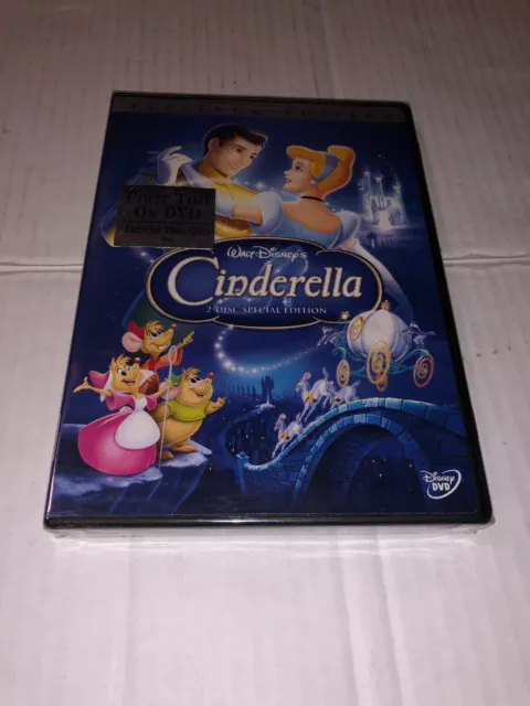 Cinderella DVD, 2005, 2-Disc Set, Special Edition - DVD Platinum Collection NEW