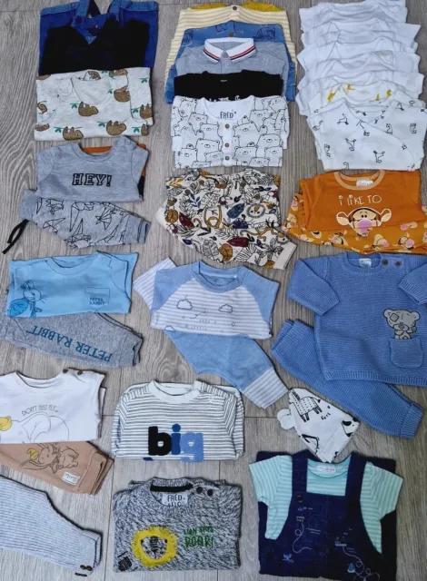 Pacchetto vestiti bambino età 0-3 mesi SUCCESSIVO, MOTHERCARE, GEORGE, Tu, F&F, M&S