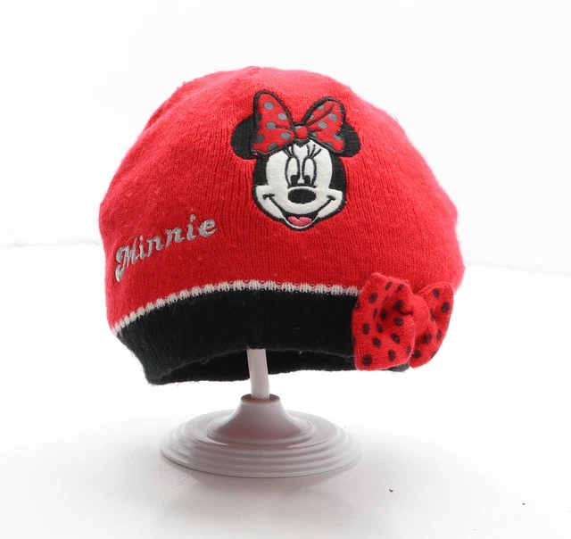 Disney berretto rosso poliestere taglia unica per ragazze - MOUSE MINNIE
