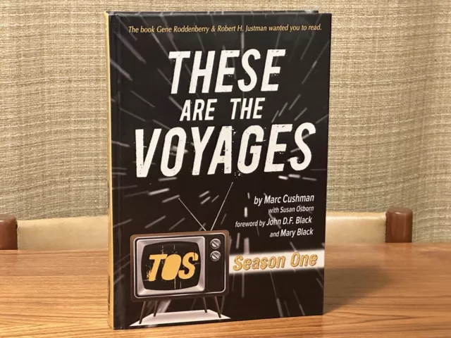 These Are The Voyages Season One - Star Trek TOS book Marc Cushman