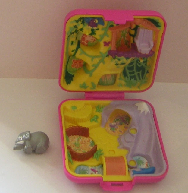 POLLY POCKET Wild Zoo World 1989 Bluebird Vintage