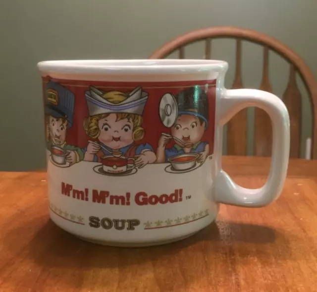 Campbells Soup Mug With Fine Little Busters All Around