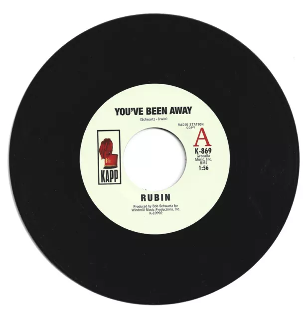 Rubin You've Been Away / Hesitations I'm Not Built That Way Northern Soul Listen