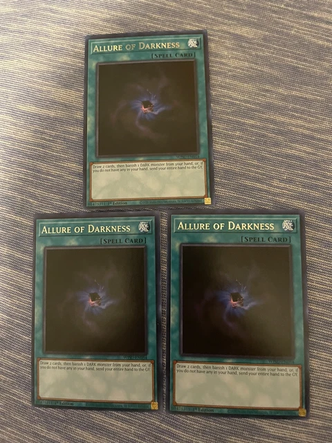 3x allure of darkness Wisu! Near Mint Condition