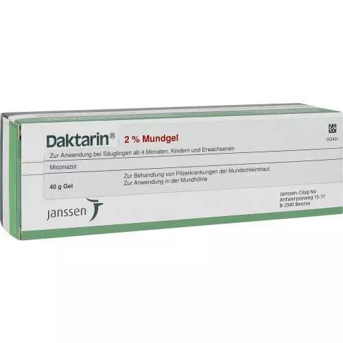 DAKTARIN 2% Mundgel 40 G PZN 18230396