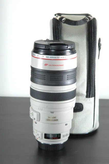 Canon EF 100-400mm f/4.5-5.6L IS USM Telephoto Zoom Lens For Full Frame 5D 6D 1D