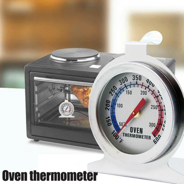 STAINLESS STEEL OVEN Thermometer/ Temperature Gauge For PizzaOvens BBQ