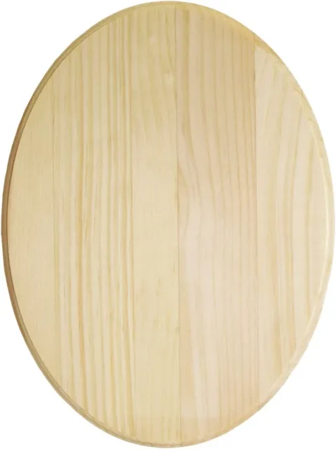 Walnut Hollow Pine Oval Plaque, 9 by 12 by 0.63-Inch