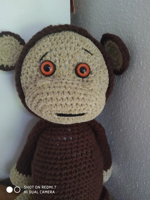 Soeben fertig geworden 2 neue Tiere Affe 🐒 + Ratte echte Hand Arbeit 5