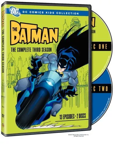 BATMAN : COMPLETE SEASON 3 (DC Animated) - DVD - UK Compatible -  sealed