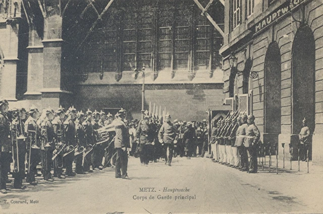 CPA ALLEMANDE DE Metz (Moselle) Corps de Garde Principal / Superbe EUR