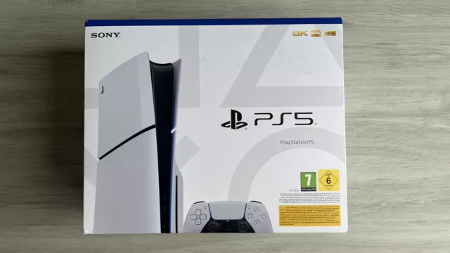 Sony PlayStation 5 Slim Disc Edition 1TB - PS5 Blue-Ray CFI-2016 Weiß NEU OVP