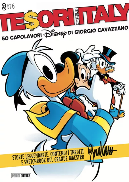 Tesori Made in Italy N° 3 di 6 - 50 CAPOLAVORI DISNEY - Giorgio Cavazzano #NSF3