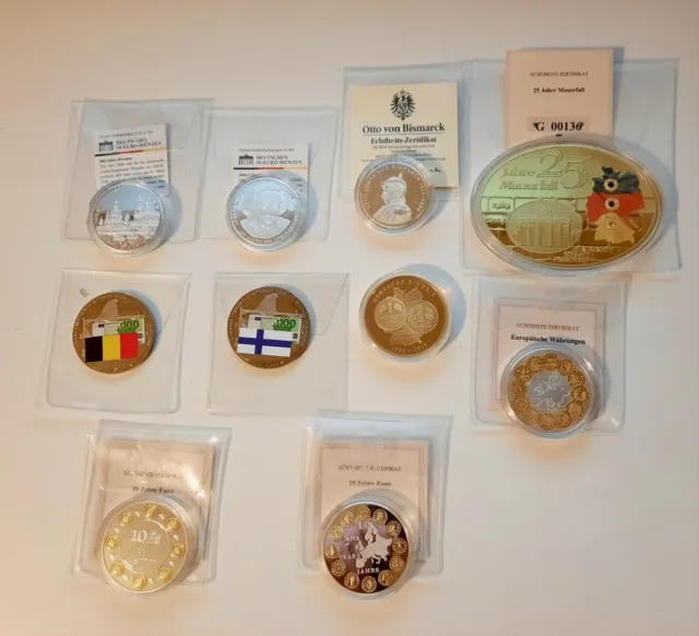 Konvolut verschiedene Münzen und Medaillen
