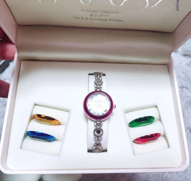 Sailor Moon 5 WAY Custom Bracelet Watch USJ LTD. Anime Universal Studios Japan
